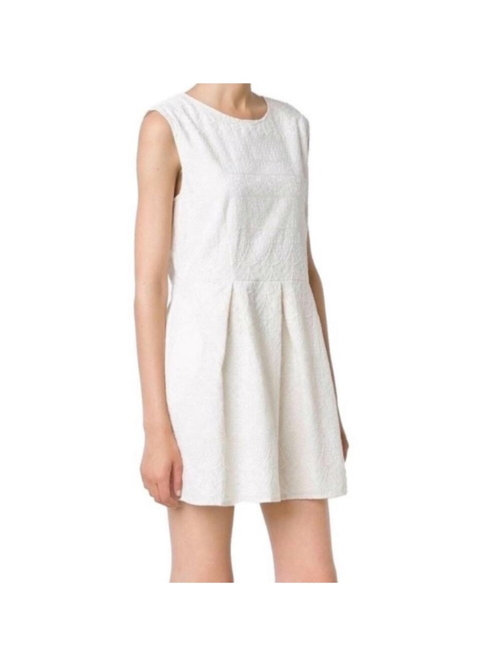 Anine Bing white cotton dress size XS